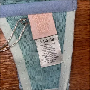 Free People NWT HAH blue padded bralette thumbnail 2