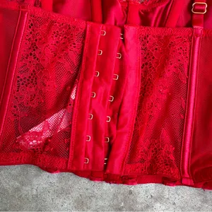 Victoria’s Secret Dream Angels Unlined Lace Up Corset Top size M Medium thumbnail 5
