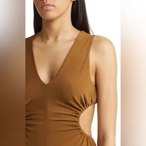 SIGNIFICANT OTHER‎ Ingrid Cutout Waist Jersey Maxi Dress Womens Size 10 thumbnail 4