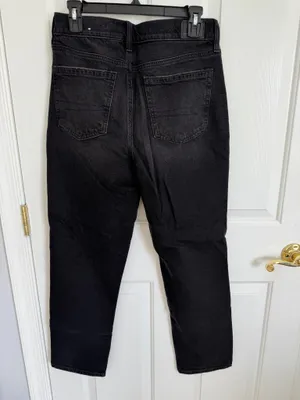 American Eagle High Rise Straight Jeans thumbnail 4