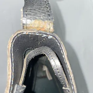 Lucky Brand Pebbled Leather‎ Tote Shoulder Bag Gray Unlined 14x12x6" thumbnail 11