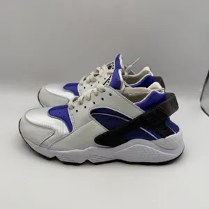 New Women's‎ Sz 7 Nike Air Huarache "Concord" sneakers DH4439-100 thumbnail 3