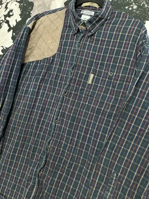 Columbia River Lodge Plaid Hunting Button Shirt thumbnail 2