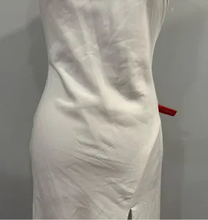 Mac Duggal 26665 Bow One Shoulder Evening Gown White 2 NWOT thumbnail 7
