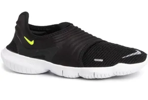 Nike Women’s Free RN Flyknit 3.0 Black Volt thumbnail 1