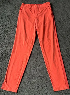 Athleta Brooklyn Ankle Pant in Sunset Glow size 2 Tall thumbnail 1