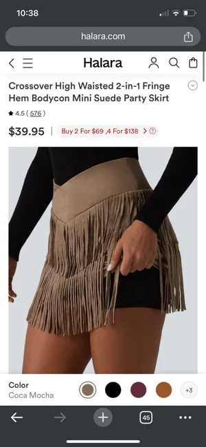 Halara 2-in-1 Skirt thumbnail 2