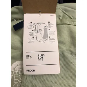 The North Face Womens Recon Laptop Backpack Misty Sage Dark Heather/Meld Grey thumbnail 4