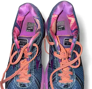 Brooks Adrenaline GTS 15 Running Shoes Womens 11 Purple Orange Athletic Sneaker thumbnail 4