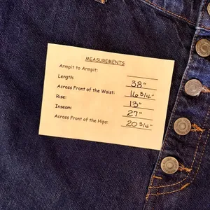 VERONICA BEARD Grant Wide Leg Jean Indigo Blue High Rise Button-Fly Raw Hem 31‎ thumbnail 13
