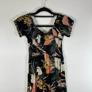 Women's Patrons of Peace‎ Floral Maxi Dress Size XS Tropical Beach Vacation thumbnail 5