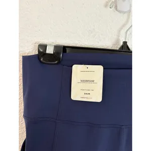 Fabletics Oasis High Waist Kick Flare Womens Size Medium Deep Navy NWT NEW thumbnail 6