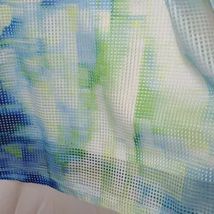 Julia Jordan sleeveless blue abstract mesh shift dress sz 6 thumbnail 6