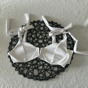 Beach Riot Blair Underwire Bikini Top, White, Small, $118 thumbnail 4
