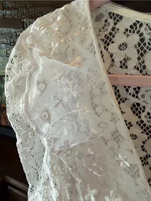 For Love and Lemons Santo Lace Romper thumbnail 4