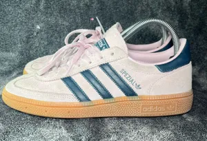 Adidas Handball Spezial Clear Pink Arctic Night Women’s Size 7 IF6561 thumbnail 1