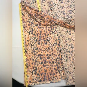 Intimately Free People Cheetah Print Maxed Out Maxi Button Dress Robe Duster Med thumbnail 11