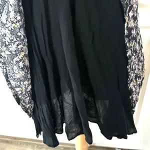Kimchi Blue Scarlett Fit + Flare Black Floral Dress thumbnail 5
