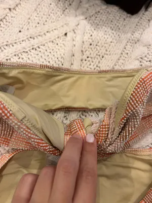 Aerie Plaid bathing suit thumbnail 4