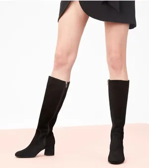 AGL black Loretta velour suede boots size 38 7 thumbnail 1