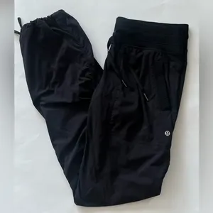 Lululemon dance studio LINED jogger pants black 2 thumbnail 5