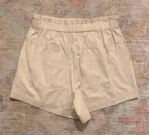 Treasure & Bond NWOT Pleated High Waisted Cotton Shorts thumbnail 11