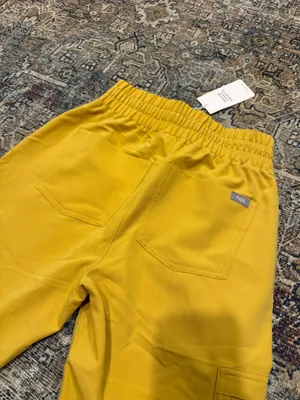 Yellow FIGS Scrub Pants thumbnail 6