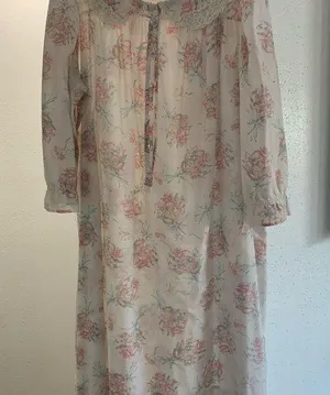 Vintage night gown White Size XL thumbnail 1