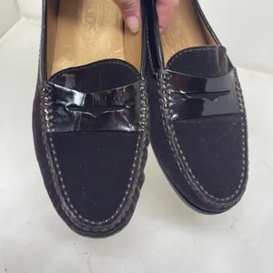 Tod’s Gommino Loafers in Chocolate Brown velvet sz 38 US 7 thumbnail 6