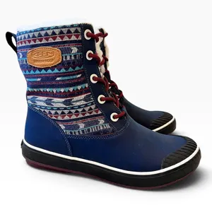 Keen Elsa Dress Blues Sherpa Lined Waterproof Winter Boots thumbnail 1