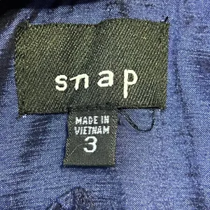 1311 |‎ Snap One Shoulder Rosette Ruffle HOCO Prom Party Mini Dress Navy Women 3 thumbnail 5