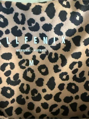 AllFenix Cheetah Sand Sports Bra. Size Medium thumbnail 5