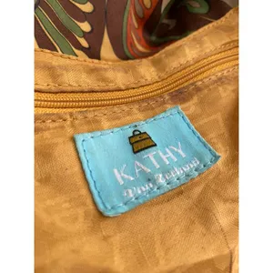 Kathy‎ van Zeeland retro trippy 70’s vibe vintage shopper bag thumbnail 8