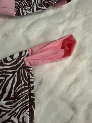 Kins By Carter Safari Barbie 2 Piece Swimsuit Set Size M. thumbnail 7