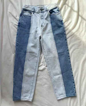 Pacsun two toned lightwash jeans thumbnail 4