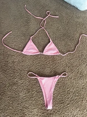 Pink Bikini Set Size M thumbnail 1