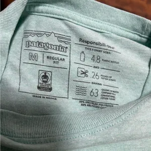 Patagonia women’s Sky Blue Adventure Tee thumbnail 2