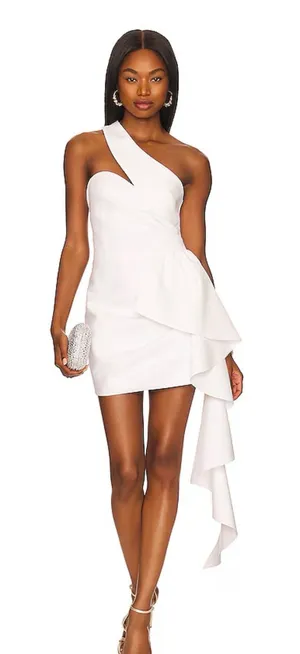 Elliatt Convergence Dress in Ivory NWT thumbnail 1