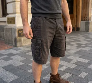 Vintage LEE Faded Black Cargo Shorts | Size 38 Gorpcore thumbnail 1