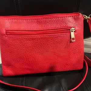Michael Kors Red Zip Pouch crossbody thumbnail 10