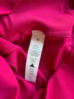Women's High-Waist Wide-Leg Pants - Fuchsia Pink thumbnail 2