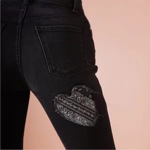 Revice Hourglass Fit Love Noir Black Size 24 90s Straight Leg Mom‎ Jeans NEW thumbnail 6
