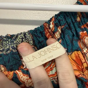 Ulla Johnson Golda Orange Floral-Print Cut-Out Cotton-Poplin Midi Dress‎ thumbnail 5