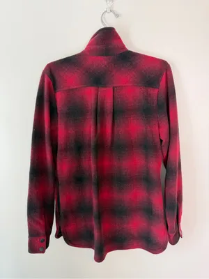 Smartwool Anchor Line Shirt Jacket Small Red Buffalo Check thumbnail 3