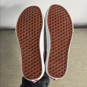 Vans Pink and Off White Checkered Slip-On Flats Size 7.5 thumbnail 11