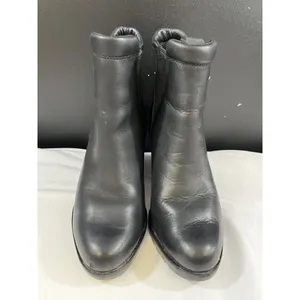 Sorel Womens Black Leather Chelsea Boots Size 8 SKU 6707 thumbnail 2