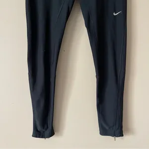 NIKE | Black Full Length Zipper Ankle Leggings Sz S thumbnail 4