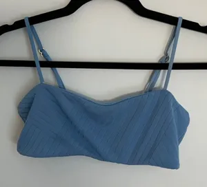 L*Space Blue Rebel Bikini‎ Top size medium thumbnail 1