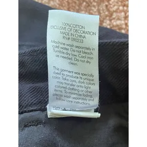 PacSun 90s BF Women’s Carpenter Pants Black Psychedelic Embroidered Y2K Size 26 thumbnail 4