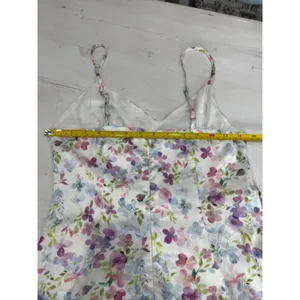 Chloe Rose Floral Print Ruffle Sundress Cottagecore Sleeveless Dress‎ thumbnail 7